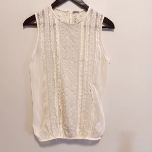 Temperance Pretty sleeveless shirt size sm.